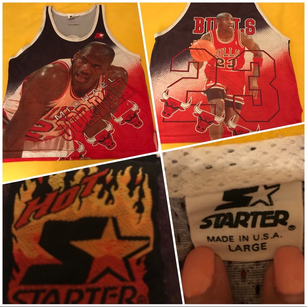 Vintage 90's Chicago Bulls Michael Jordan Jersey